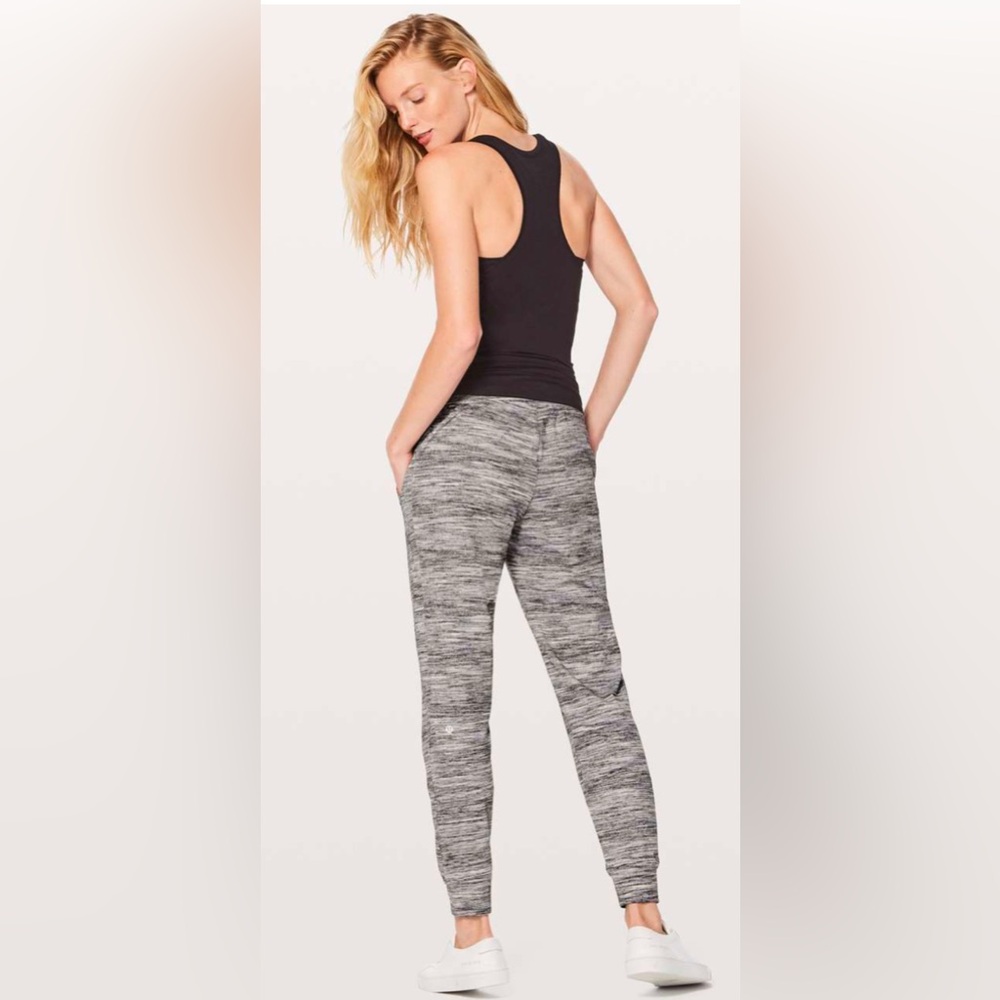 NWOT Lululemon Ready To Rulu Pant Space Dye Camo Black White - Picture 2 of 10